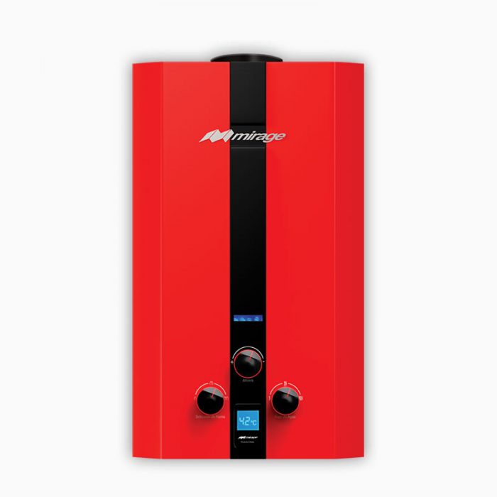 Boiler Eléctrico Mirage Flux 6L – Rojo